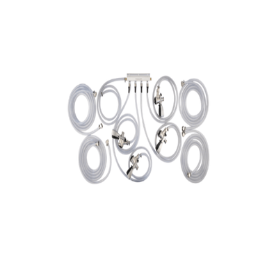 KOMOS® Jockey Box Connection Kit - Sanke Coupler (4 Tap) - tubing and couplers