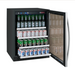 Allavino 24" Wide FlexCount II Tru-Vino Stainless Steel Right Hinge Beverage Center - door open 