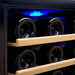 Allavino Cascina Series 50 Bottle Single Zone Freestanding Wine Refrigerator Cooler with Stainless Steel Door - Perfect to put wine in the refrigerator