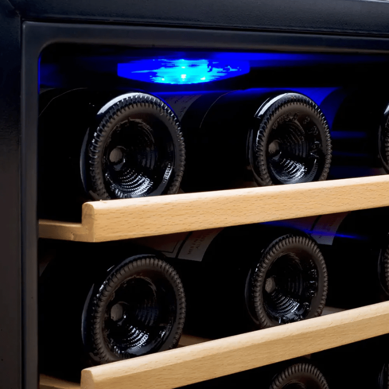 Allavino Cascina Series 50 Bottle Single Zone Freestanding Wine Refrigerator Cooler with Stainless Steel Door - Perfect to put wine in the refrigerator