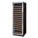 Allavino Reserva Series 163 Bottle 71 Tall Single Zone Left Hinge Stainless Steel Wine Refrigerator - Front view of wine refrigerator