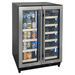 Allavino Reserva Series 24 Wide Two Door Stainless Steel Wine RefrigeratorBeverage Center - Front view of wine refrigerator