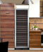 Allavino_24_Wide_FlexCount_II_Tru-Vino_177_Bottle_Single_Zone_Stainless_Steel_Right_Hinge_Wine_Refrigerat or - Fridge built into kitchen cabinetry