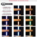 Allavino Reserva Series 24" Wide Reserva Series Stainless Steel Right Hinge Beverage Center - led light colors