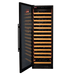 Allazino Reserva Series 163 Bottle 71 Tall Single Zone Left Hinge Black Glass Door Wine Refrigerato - Open view of wine refrigerator