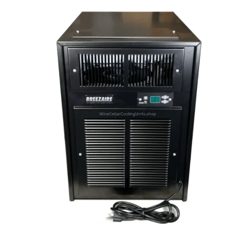 Breezaire WKL 6000 Wine Cellar Cooling Unit - Black Series - front view