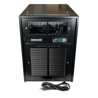 Breezaire WKL 8000 Wine Cellar Cooling Unit - Black Series - front view