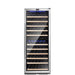 Empava Dual Zone Wine Cooler 116 Bottles 55" Tall Wine Fridge - front view