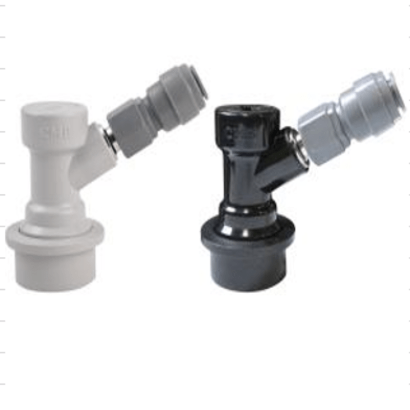 KOMOS Ball Locks and Duotight Fittings Package - for Six Faucet - details of locks and fittings