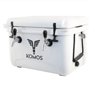 KOMOS Rubicon Two Tap Jockey Box with Slimline Plate - front view