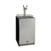 Kegco 24" Wide Dual Tap Stainless Steel Built-In Right Hinge Kegerator With Kit - front view