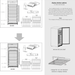 KingsBottle 56" Upright Wine And Beverage Refrigerator Combo With Glass Door, SS - wine bottle storage diagram