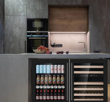 Unit built into kitchen counter