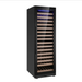 Kingsbottle Upright Single Zone Large Wine Cooler  - front view with door closed