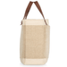 Legacy Barware Pinot Jute 2 Bottle Insulated Wine Bag - Side View of Wine Bag