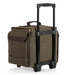 Legacy Barware Somm 12 Bottle Insulated Wine Bag With Rolling Cart - Back View of the Wine Bag with Rolling Cart