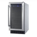 Summit 15" Wide Built-In Beverage Center, ADA Compliant - front and side view