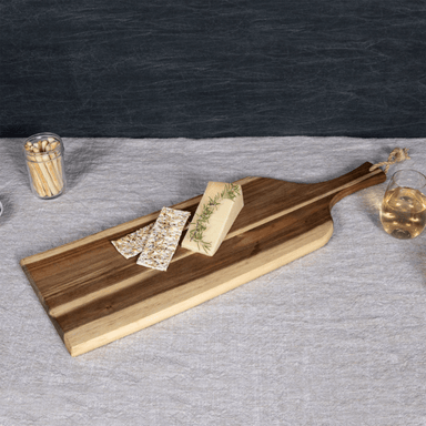 Toscana Artisan 24 Acacia Charcuterie Board - Perfect for cutting cheese