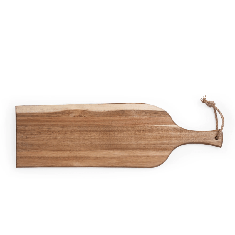 Toscana Artisan 24 Acacia Charcuterie Board - Top view of cutting board