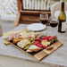 Toscana Covina Acacia and Slate Serving Tray - Perfect for serving in a date - board with wine and cheese