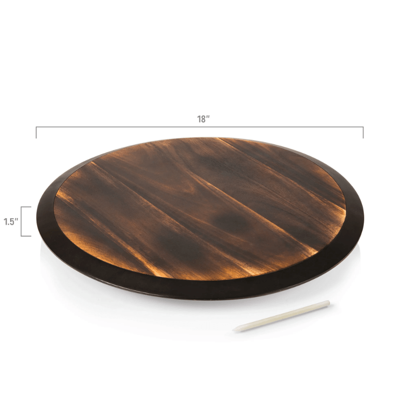 Toscana Lazy Susan Serving Tray - Size of the serving tray