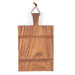 Toscana Madera Rectangular Charcuterie Board - front view