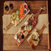 Toscana Set of 3 Artisan Serving Planks - plans with appetizers and wine