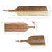 Toscana Set of 3 Artisan Serving Planks - dimensions