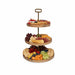 Toscana Tapas 3 Tier Serving Tray - trays with cheese and fruit