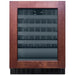 Summit 24" Wide Built-In Wine Cellar, Panel Ready, ADA Compliant - front view